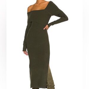 Line & Dot Sylvie Midi Sweater Dress